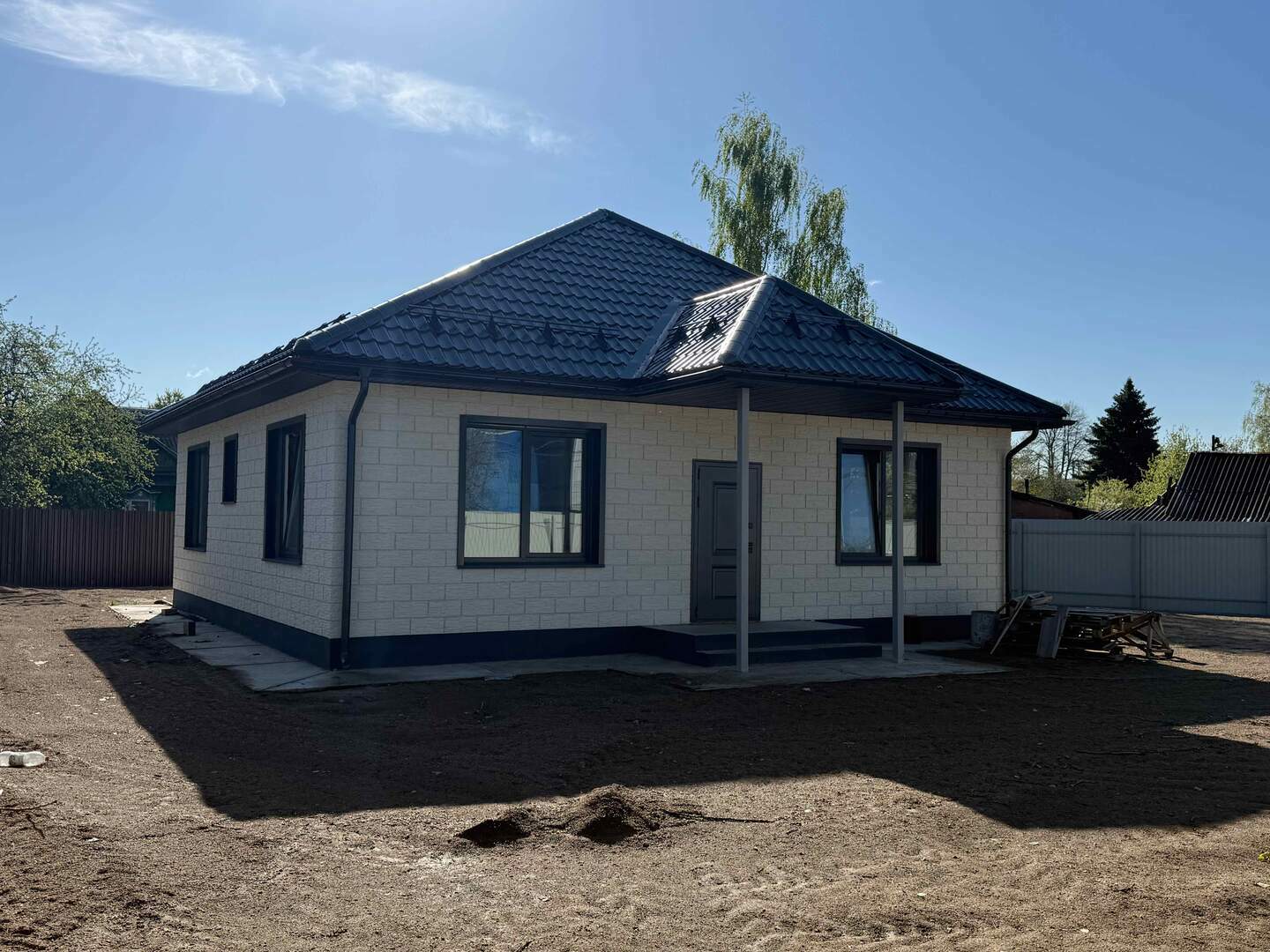 Москва и МО, городской округ Щёлково, Щёлково, 2-я линия, 19; Дом 89,70м² на участке 7 сот. 1 эт.