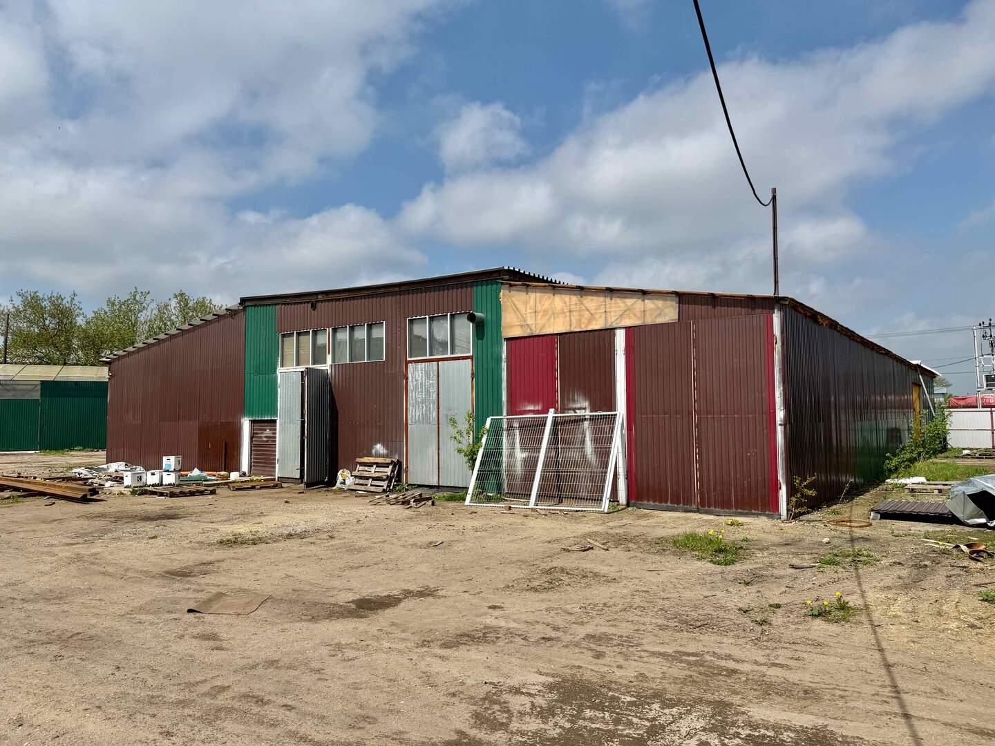 Москва и МО, городской округ Щёлково, Промышленная улица; Склад 1 020м² 1/1 эт.